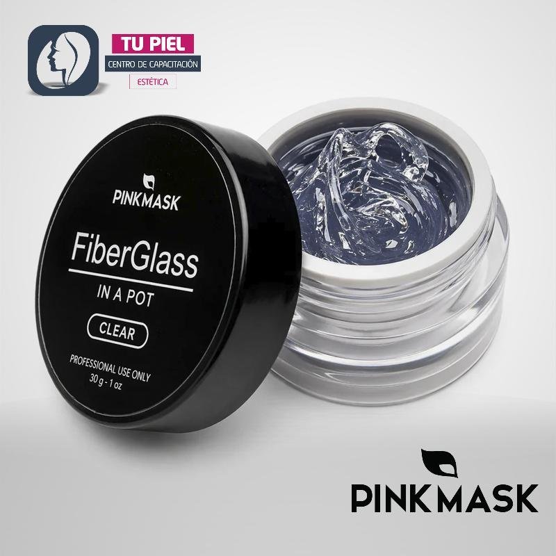 FIBER GLASS IN A POT | CLEAR | GEL CON FIBRA DE VIDRIO - Imagen 4